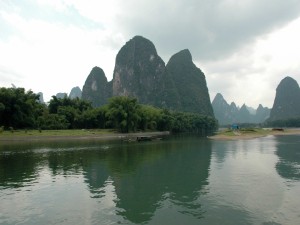 Postal: Río Li junto a Guilin (China)