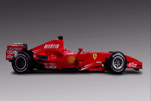 Monoplaza de la escudería Ferrari