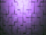 Figuras formando una imagen en un fondo púrpura