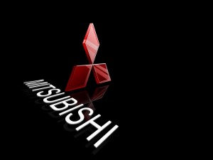 Postal: Logo de Mitsubishi