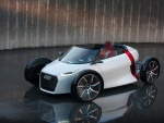 Un Audi Urban Concept blanco