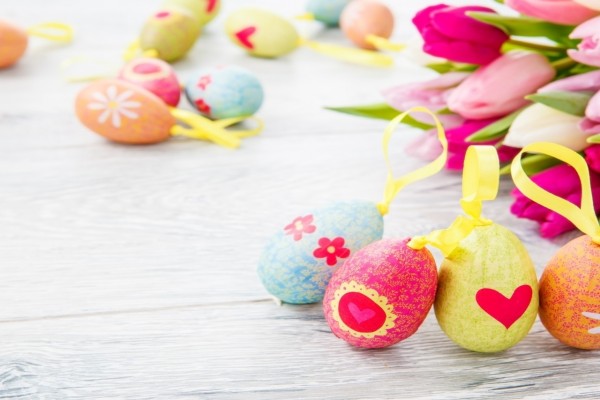 Huevos decorativos para Pascua