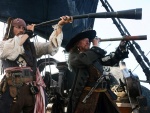 Escena de Piratas del Caribe