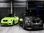 Dos coches BMW