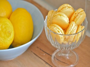 Postal: Macarons de limón