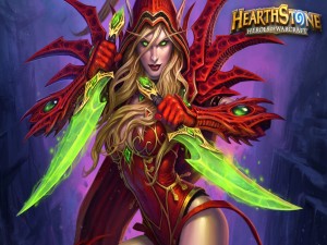 Postal: Valeera Sanguinar (Hearthstone: Heroes of Warcraft)