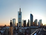 Frankfurt al amanecer