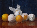 Wrapped Oranges, obra del pintor William J. McCloskey