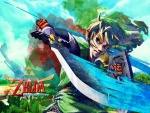 Link en "The Legend of Zelda: Skyward Sword"