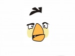 La cara de un Angry Birds