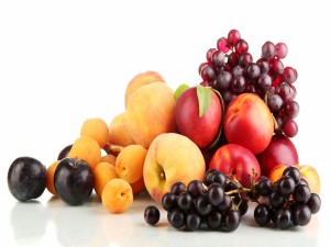 Postal: Frutas frescas de verano