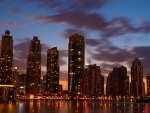 Crepúsculo en Dubái