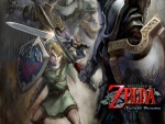 Link luchando en "The Legend of Zelda: Twilight Princess"