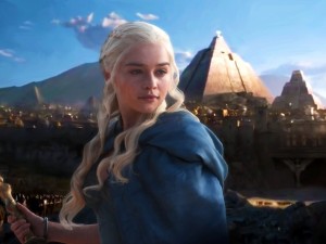 Postal: Daenerys Targaryen (Juego de Tronos)