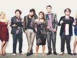 El elenco de la serie "Big Bang Theory"