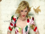 La actriz Cate Blanchett con un original vestido