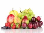 Frutas de varios colores