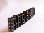 Fichas negras de dominó