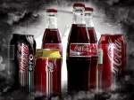 Latas y botellas de Coca-Cola