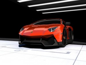 Postal: Prototipo de un Lamborghini