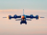 Antonov An-70 aterrizando