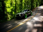 Ford Mustang RTR-X en una carretera