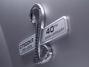 Postal: 40 Aniversario del Ford Mustang Shelby GT500 KR