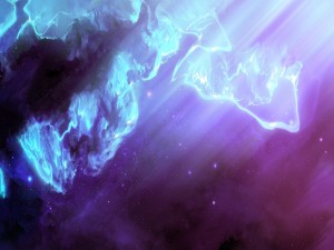 Postal: Nebulosa de neón