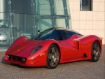 Ferrari P4/5 de color rojo
