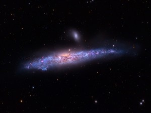 Galaxia en el espacio