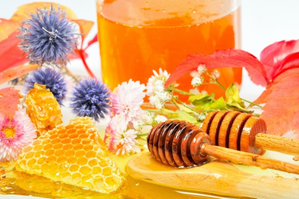 Miel y flores