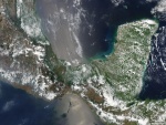 Vista satélite de México