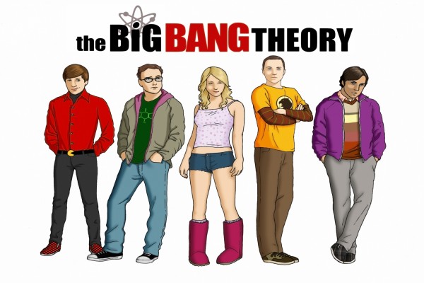 Personajes animados de "The Big Bang Theory"