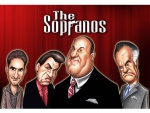 Caricatura de "Los Soprano"