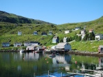 Verano en el pueblo pesquero de Akkarfjord (Noruega)