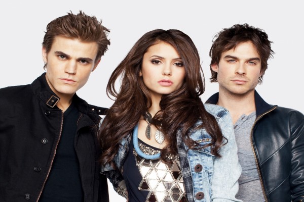 Stefan, Elena y Damon (The Vampire Diaries)