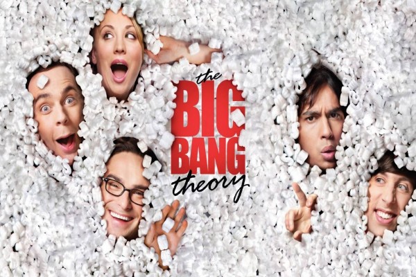Cartel de la serie "The Big Bang Theory"