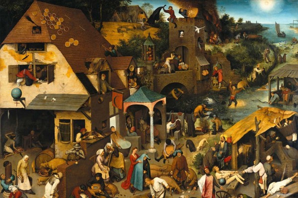 Los proverbios flamencos (Pieter Brueghel el Viejo)