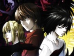 Light Yagami, Misa y L (Death Note)
