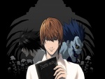Light Yagami, Ryuk y L (Death Note)