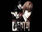 Tres personajes del anime (Death Note)