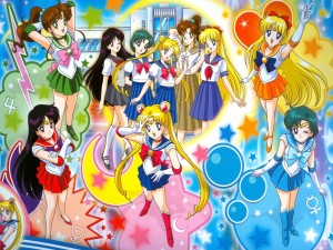 Las heroínas de "Sailor Moon"