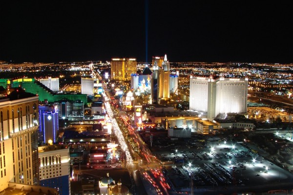 Luces en Las Vegas