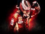 Kimi Raikkonen en Ferrari