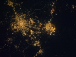 Tianjin vista desde el espacio
