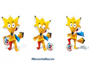 Zincha, la mascota de la "Copa de América 2015"