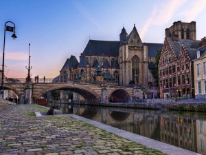 La bonita ciudad de Gante (Bélgica)