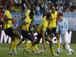 Messi en el partido contra Jamaica durante la "Copa América Chile 2015"