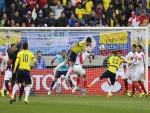 Jugada en el partido Colombia contra Perú "Copa América Chile 2015"