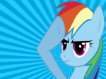 La cara de Rainbow Dash (My Little Pony)